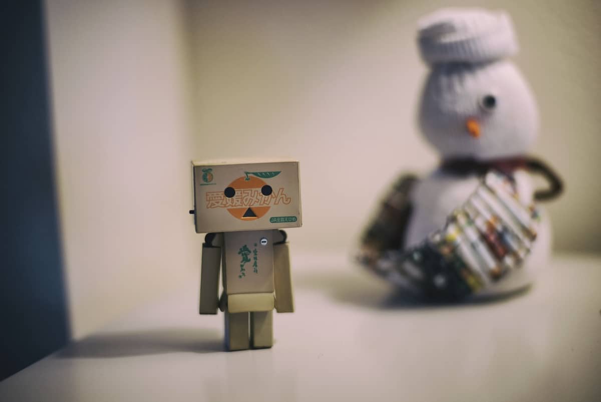 Paper toy robot